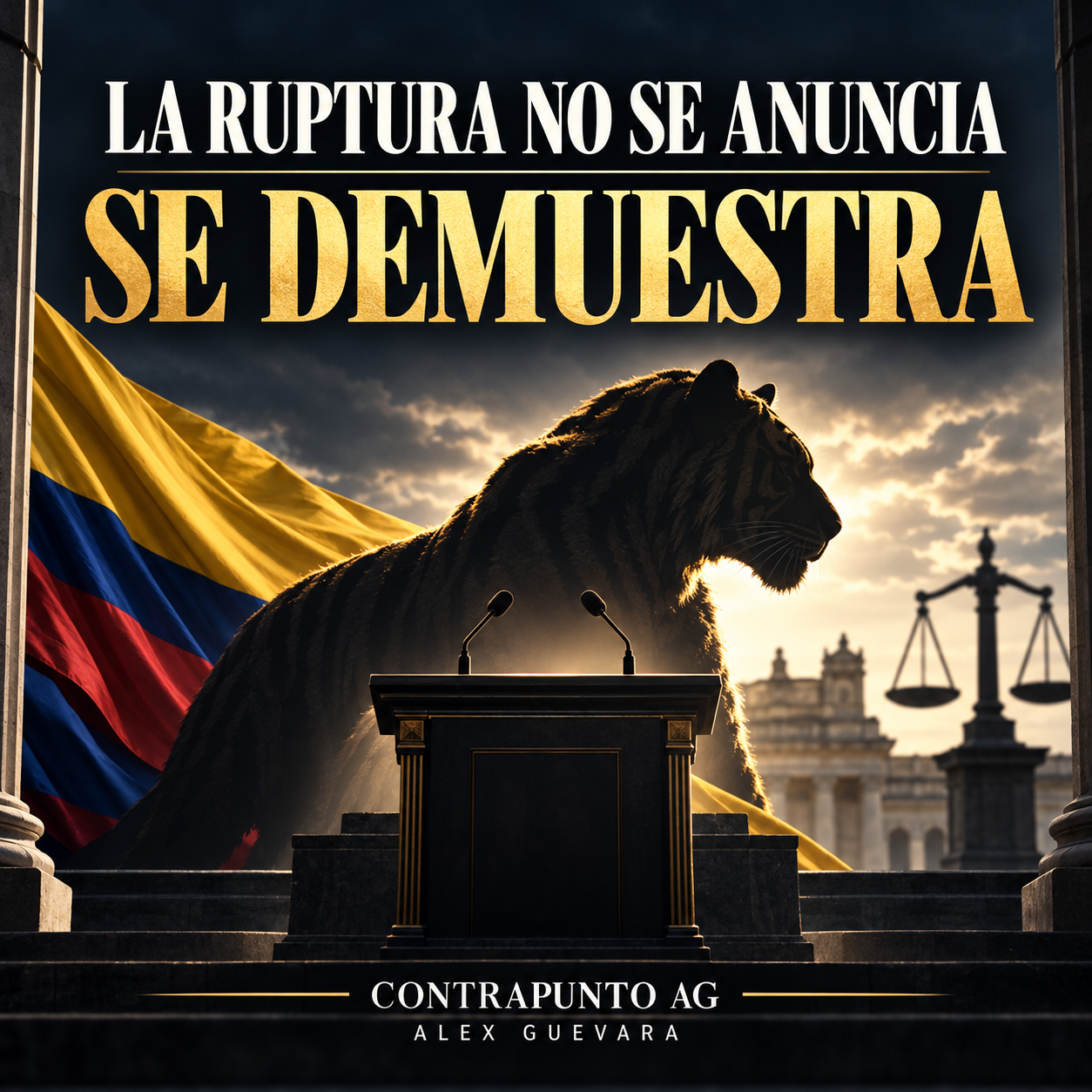 La ruptura no se anuncia: se demuestra